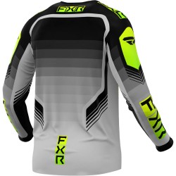 Тениска Clutch Pro MX 24 Grey Hi Vis