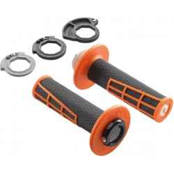 Дръжки Lock On KTM EXC/EXC-F преди 2024, SX/SX-F преди 2023 затворени оранжеви