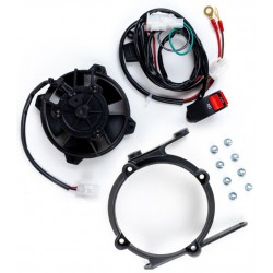 Перка за охлаждане SPAL комплект с ON/OFF бутон за Gas Gas EC250/300 21-23, EC250F/EC350F 21-23
