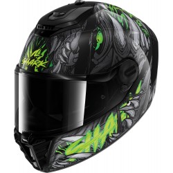 Каска Spartan RS Shaytan Black Green