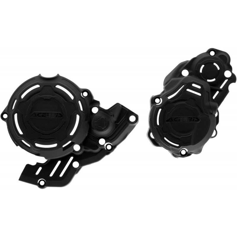Комплект предпазители за капаци X-POWER ЗА KTM EXC-F250/350 24-27; HUSQVARNA FE250/350 24-27; GASGAS EC350F 24-27 ЧЕРЕН