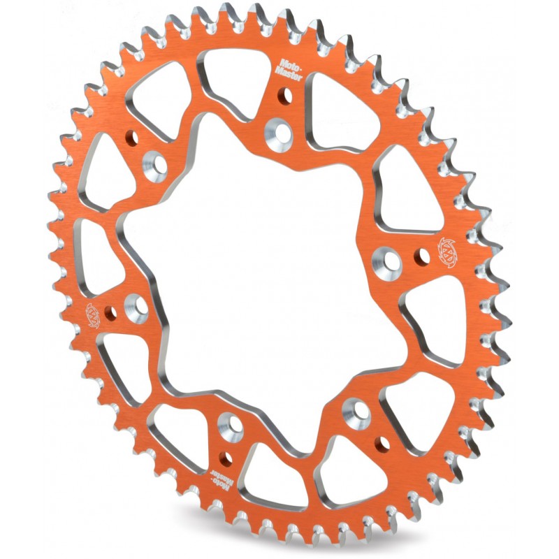 Заден алуминиев зъбак 428 KTM SX85/105; HUSQVARNA TC85; GAS GAS MC85 ORANGE