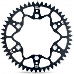 Заден алуминиев зъбак 420 KTM SX65; GAS GAS MC65; HUSQVARNA TC65 BLACK