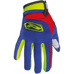 Ръкавици 4010 Yellow Fluo Electric Blue Red