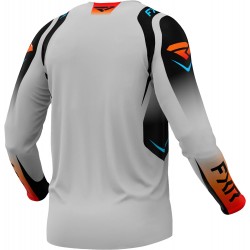 Тениска Clutch Pro MX25 Grey Sky Orange