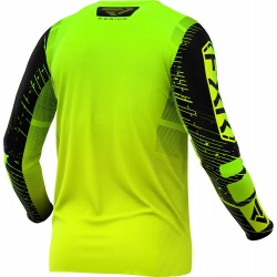 Тениска Podium MX25 HiVis Lime Black