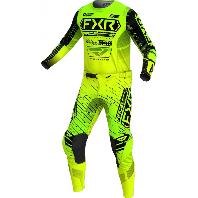 Панталон Podium MX25 HiVis Lime Black