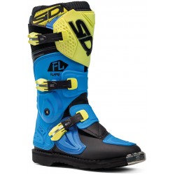 Детски ботуши Flame Light Blue Lime Black