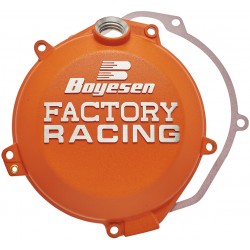 Factory Racing капак съединител KTM SX125-150 16-22, EXC150 22-23; Husqvarna TC125 16-22 оранжев