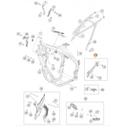 Предпазител за преден зъбак OEM KTM EXC-F250-350 17-23, SX-F250-350 16-22; Husqvarna FE250-350 17-23, FC250-350 16-18; Gas Gas