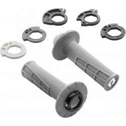 Дръжки LOCK ON SOFT KTM EXC/EXC-F 24-27, SX/SX-F 23-27 ЗАТВОРЕНИ СИВИ