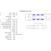 Мотоциклетна верига MX6-GG Gold ARS 520/114L