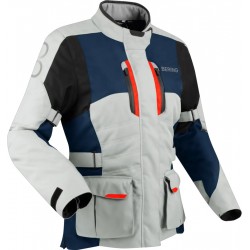 Дамско яке Siberia Grey/Blue/Red