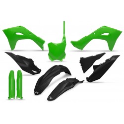 Комплект пластмаси KAWASAKI KX250F 25-26, KX450F 24-26 ЗЕЛЕН