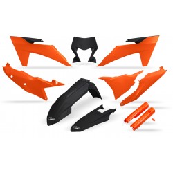 Комплект пластмаси KTM EXC-F250-501 24-25, EXC150/250 24-25, EXC300 24-25 ОРАНЖЕВ