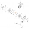 Законтряща шайба съединител KTM EXC300 12-22, 350EXC-F 17-22, 450EXC-F 12-23; Husqvarna TE300 18-22, FE350 18-22