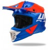 Каска Intrepid Blue/Orange Matt