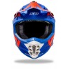 Каска Intrepid Blue/Orange Matt