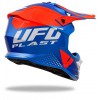 Каска Intrepid Blue/Orange Matt