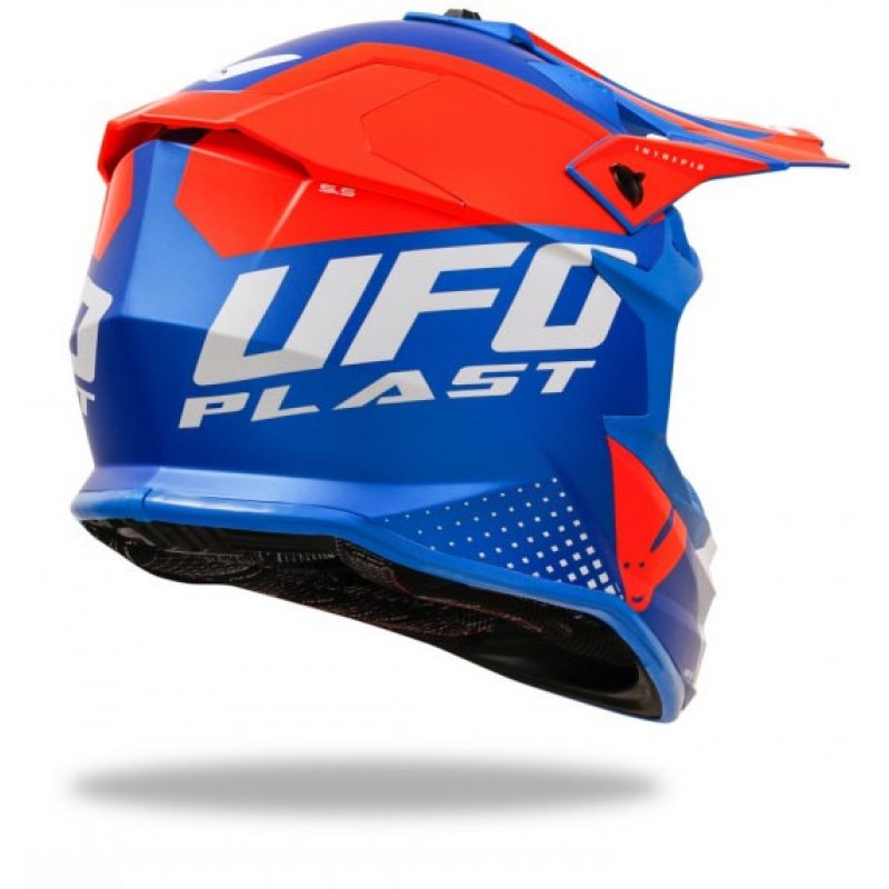 Каска Intrepid Blue/Orange Matt