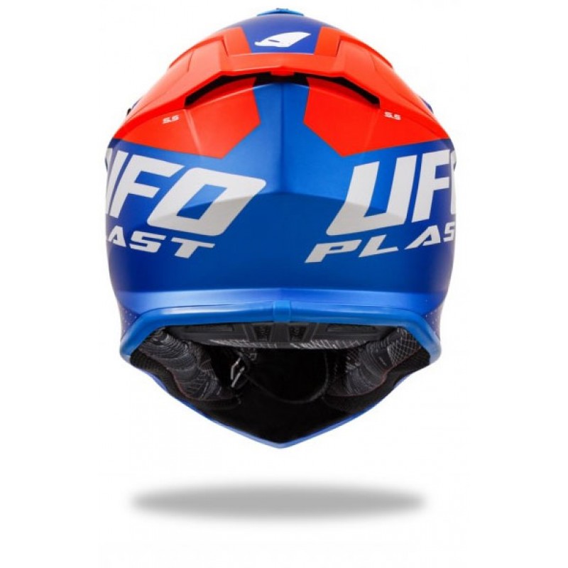 Каска Intrepid Blue/Orange Matt