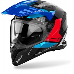 Каска Bandit Tune Blue Red Gloss