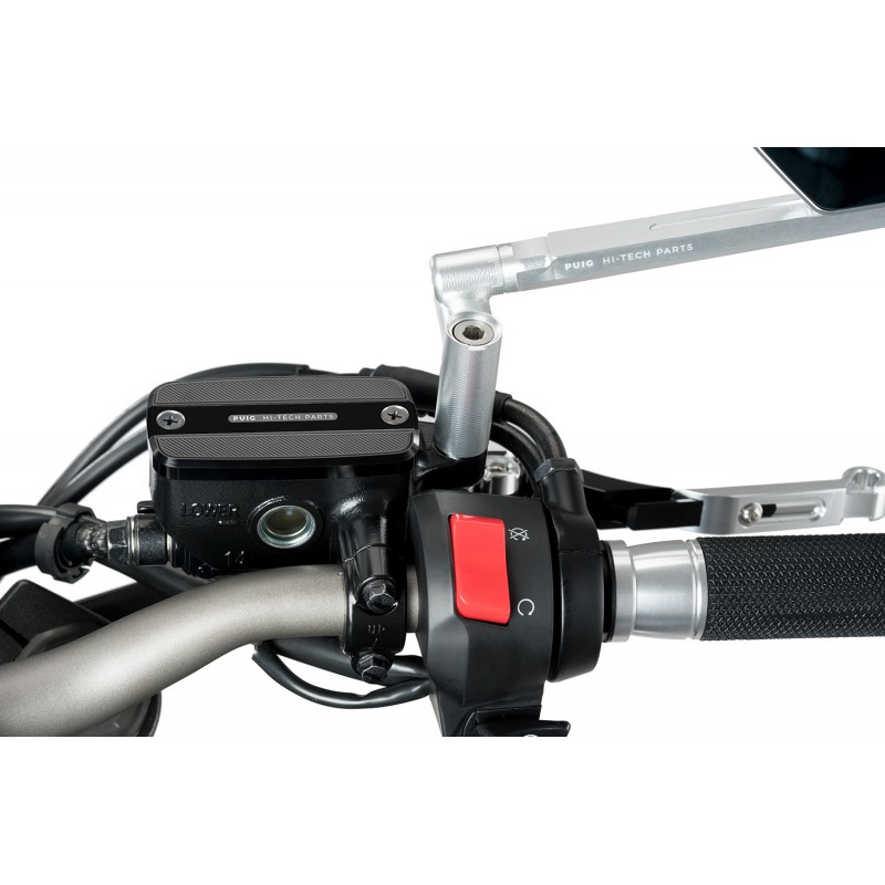 Капак за резервоара на съединителя HONDA CB1000R 08-16, CB500F 22-24, CB600F 98-15, CBR650R 19-26, CRF1100L 20-25 ЧЕРЕН