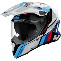Каска Commander 2 Skip White Red Gloss