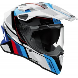 Каска Commander 2 Skip White Red Gloss