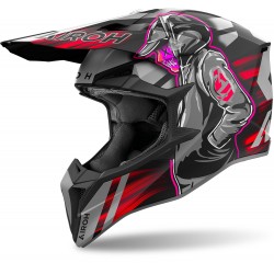 Каска Wraaap Cyber Red Matt