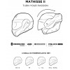 Каска Mathisse II Genius Grey Matt