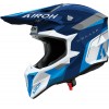 Каска Wraaap Conquer Blue Gloss