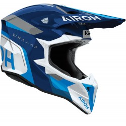 Каска Wraaap Conquer Blue Gloss