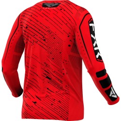 Детска тениска Podium MX25 Red Black