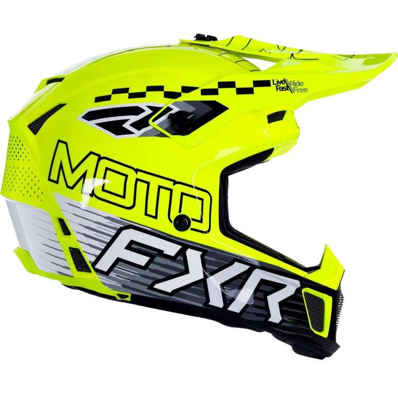 Каска Clutch Race Div MX26 HiVis