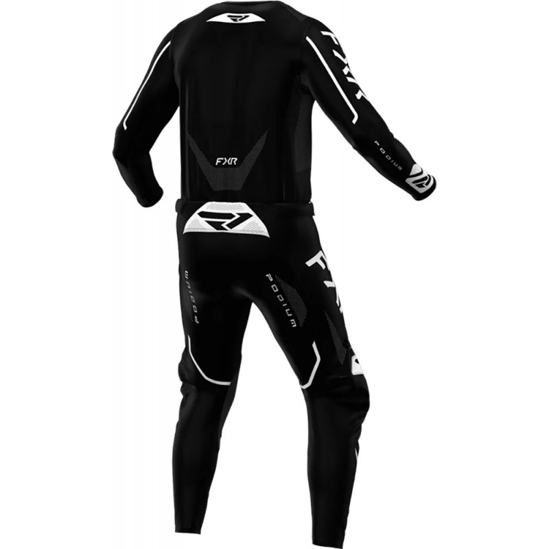 Тениска Podium Relay MX26 Black White