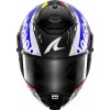 Каска Spartan RS Carbon Streetrush Blue Chrom