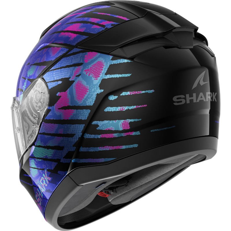 Каска Ridill 2 Reptaia Black Violet Glitter