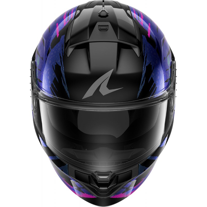 Каска Ridill 2 Reptaia Black Violet Glitter