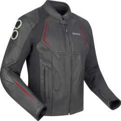 Кожено яке Radial Black/Red