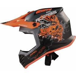 Детска каска Profile Nero/Arancio Fluo