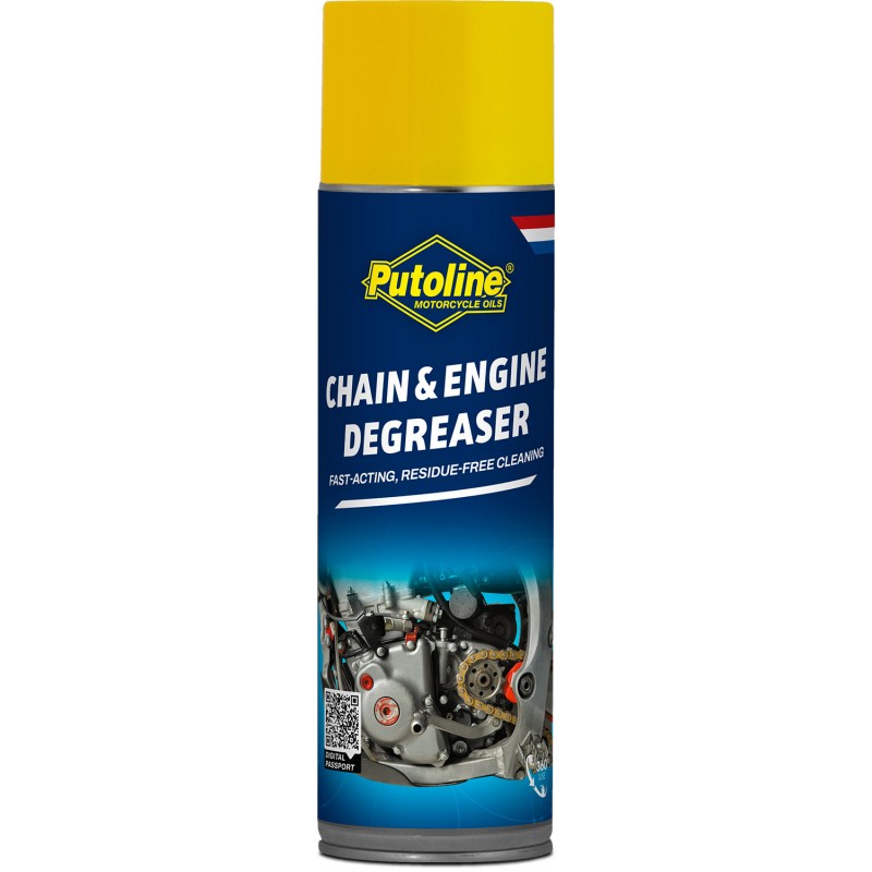 Обезмаслител за верига и двигател Putoline Chain & Engine Degreaser 500 мл