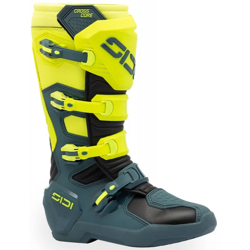 Ботуши Crosscore Petrol Yellow Fluo