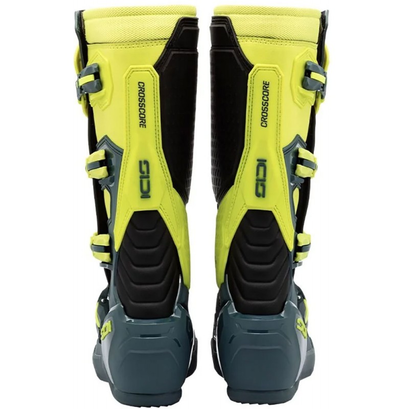 Ботуши Crosscore Petrol Yellow Fluo