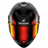 Каска SPARTAN GT PRO KULTRAM CARBON black/red