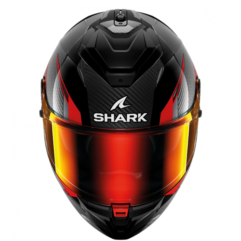 Каска SPARTAN GT PRO KULTRAM CARBON black/red