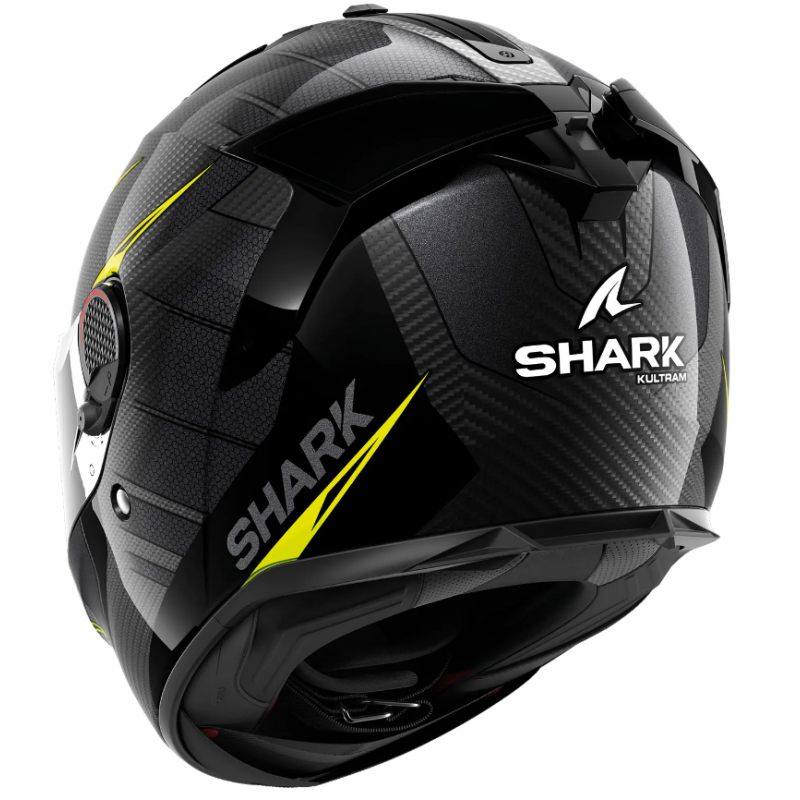 Каска SPARTAN GT PRO KULTRAM CARBON black/yellow
