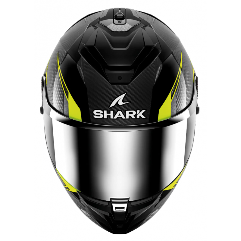 Каска SPARTAN GT PRO KULTRAM CARBON black/yellow
