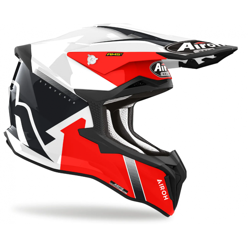 Каска STRYCKER Blazer red gloss
