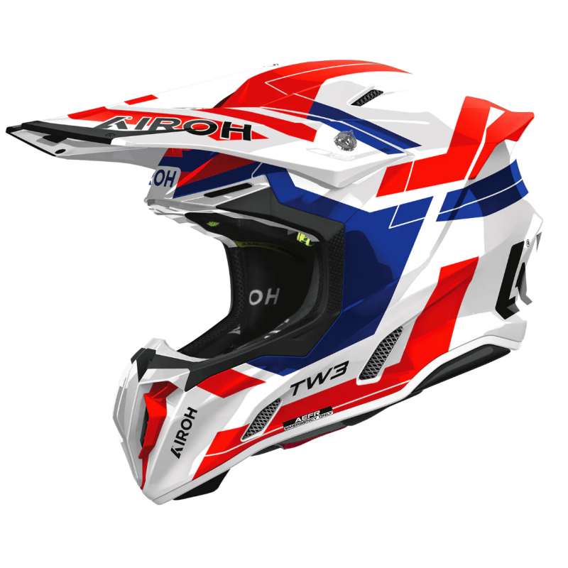 Каска TWIST 3 DYNASTY BLUE RED GLOSS